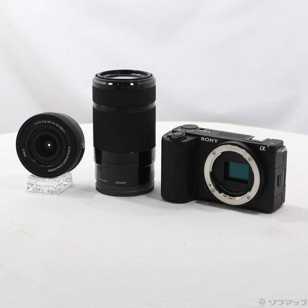 〔 品〕 VLOGCAM ZV-E10 II ダブルズームレンズキット ブラック ZV-E10M2X B 269