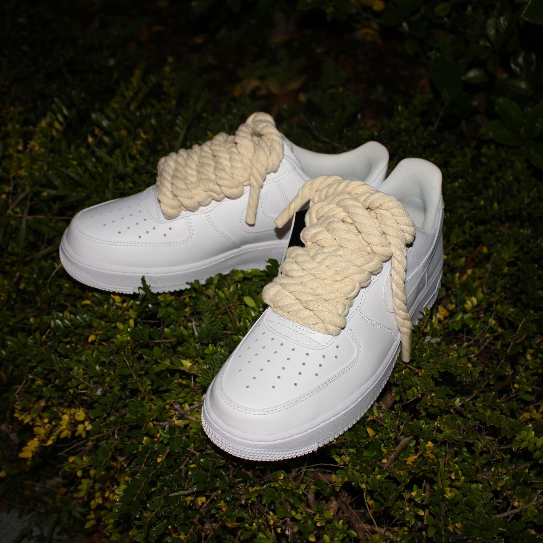 AIR FORCE1 ロープフォース 穴拡張なし 新品タグ付き 純正紐付き 純正