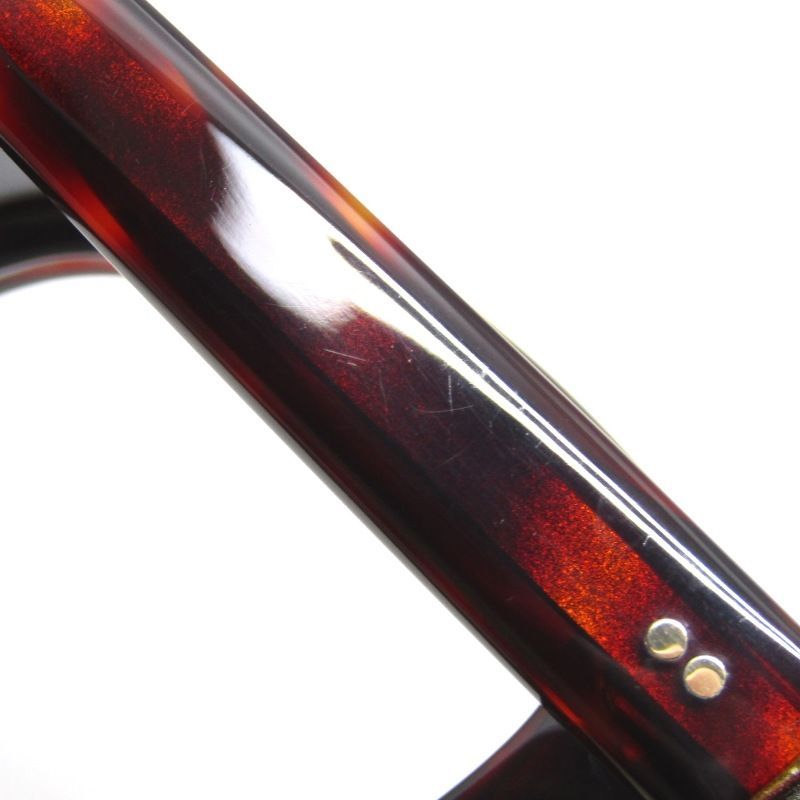 白山眼鏡店 ハクサンメガネ メガネフレーム GLAM REC 度入り 日本製  