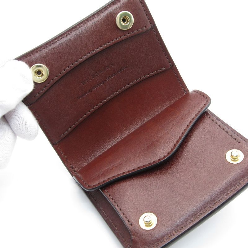 WILDSWANS ワイルドスワンズ ミニ財布 フルグレインブライドル kf-003