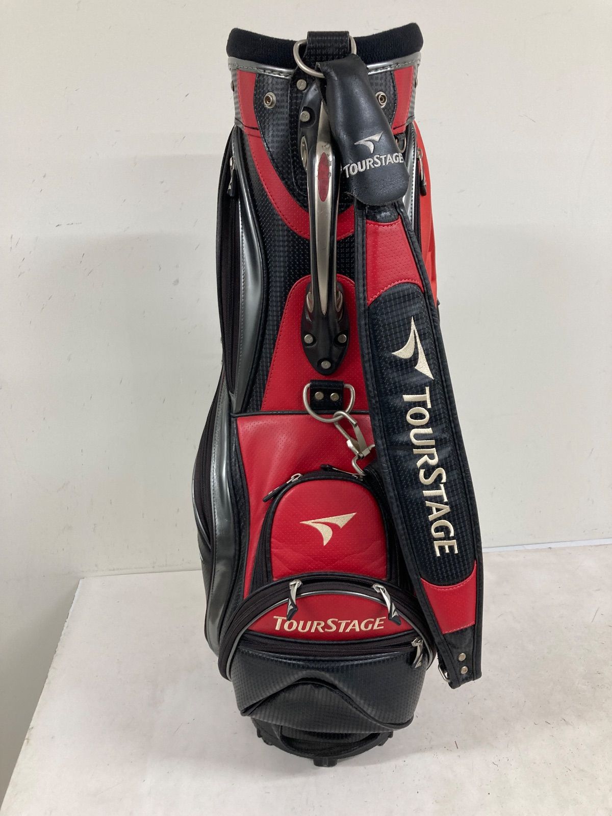 送料無料☆TOURSTAGE ツアーステージ☆キャディバッグ キャディー