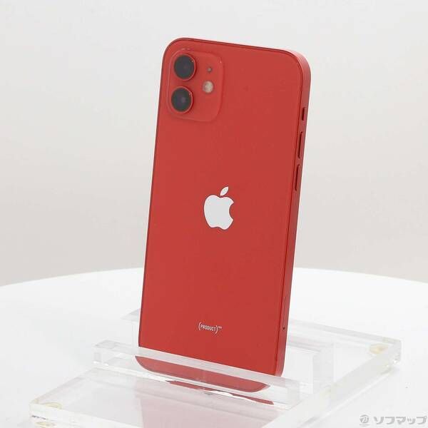 美品】iPhone12 64GB Product Red レッド 赤 スマートフォン・携帯電話