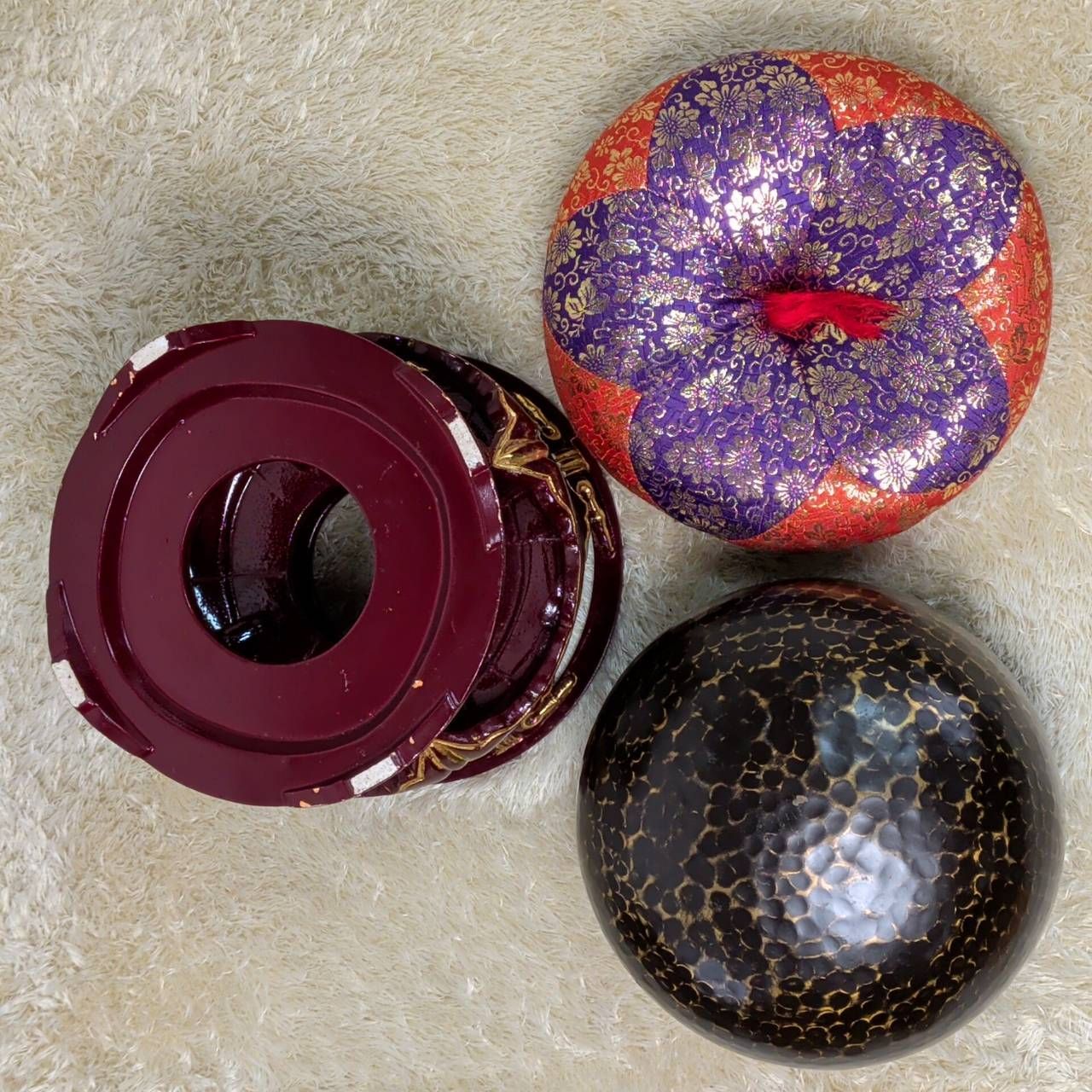 大徳寺 りんセット おりん 7寸 7号 りん布団 台 りん棒 大小 傷汚れあり WWW_OPDRERGINERDOGAN_COM