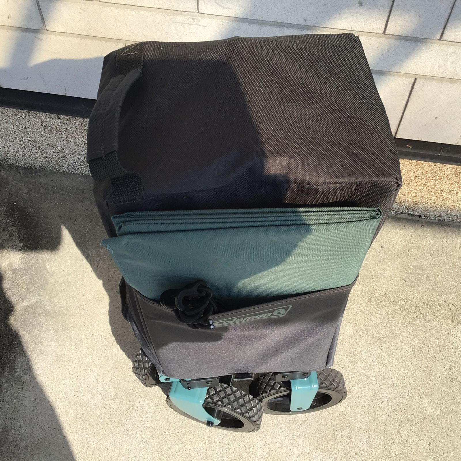 キャリーワゴン グレー×グリーン