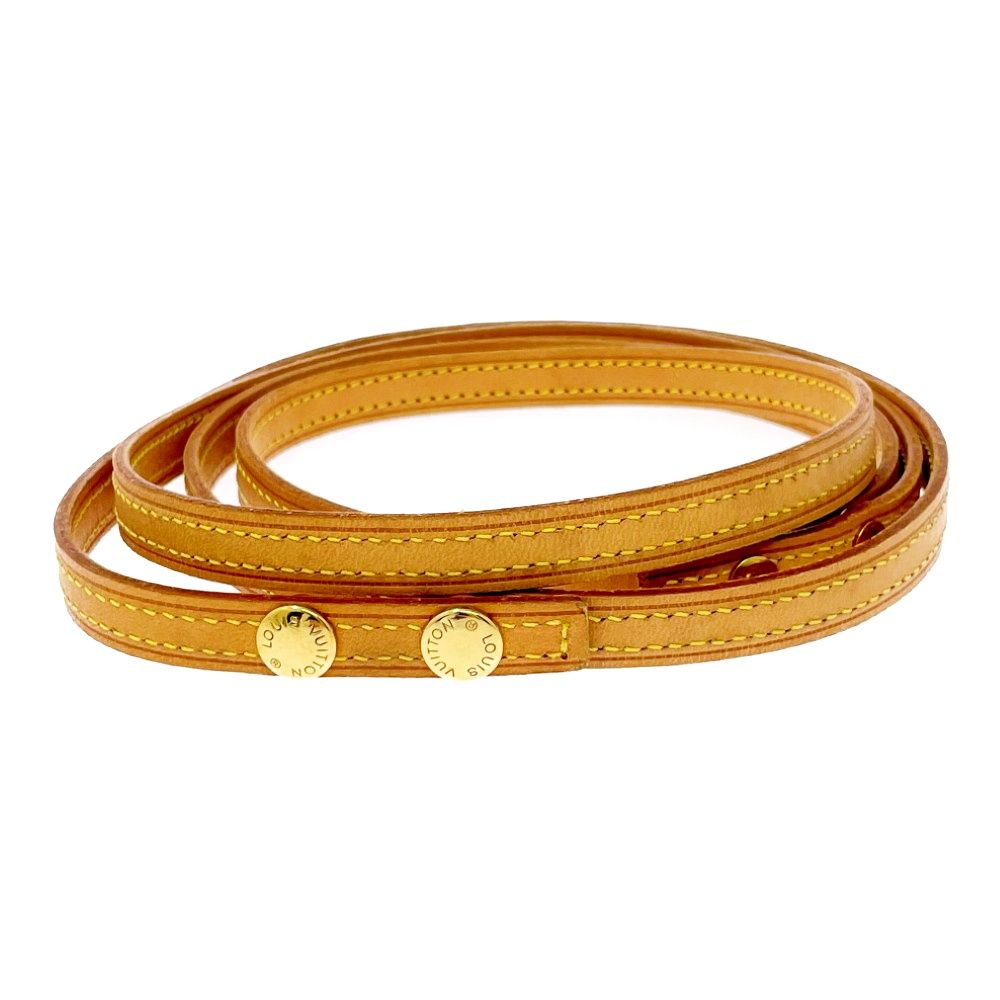 LOUIS VUITTON ルイ ヴィトン ヌメ革 ショルダーストラップ ブラウン 492078 ショルダーストラップ