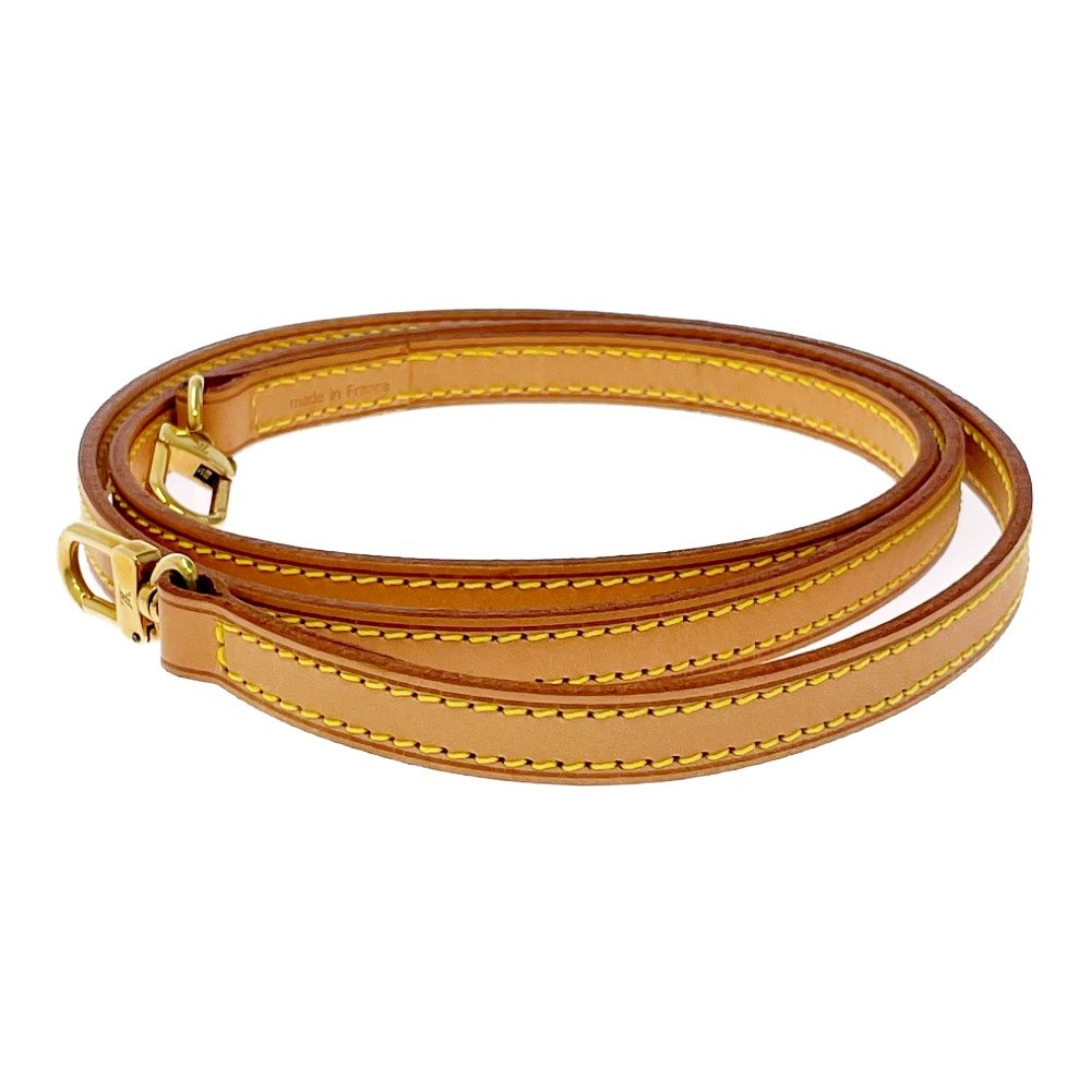 LOUIS VUITTON ルイ ヴィトン ヌメ革 ショルダーストラップ ブラウン 492002