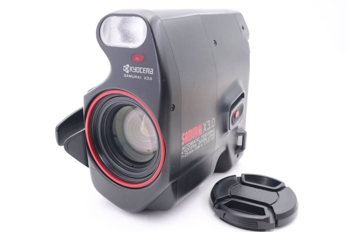 京セラ　フィルムカメラ？ KYOCERA SAMURAI x3.0 京セラ フィルムカメラ ブラック (f11078