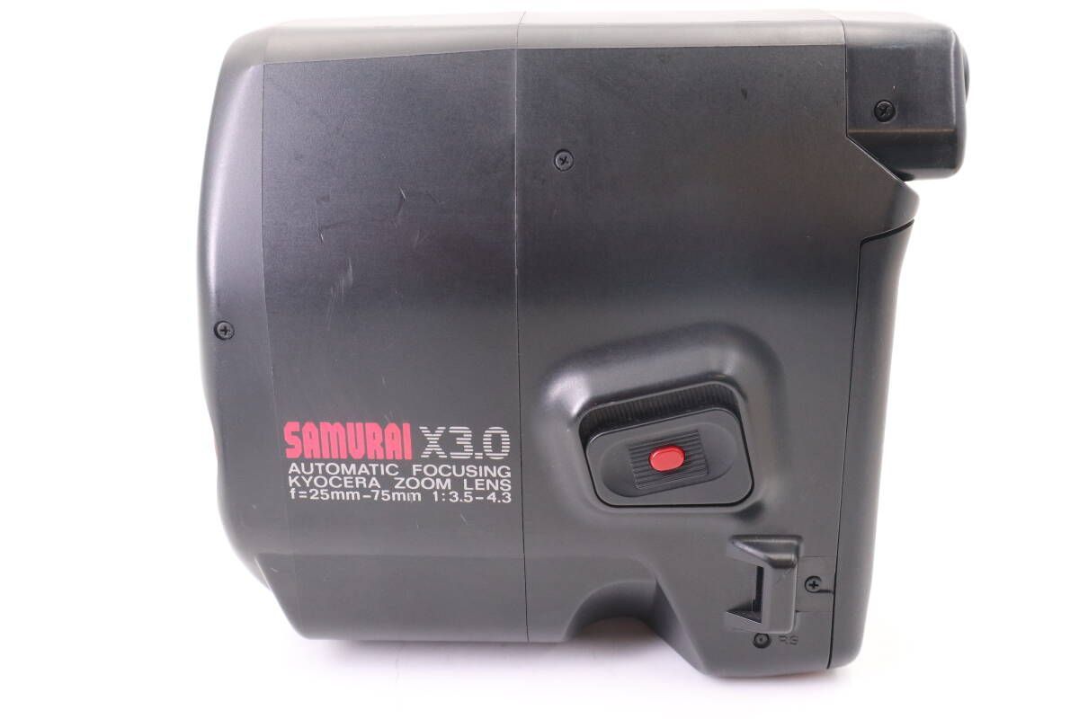 KYOCERA SAMURAI x3.0 京セラ フィルムカメラ ブラック f11078