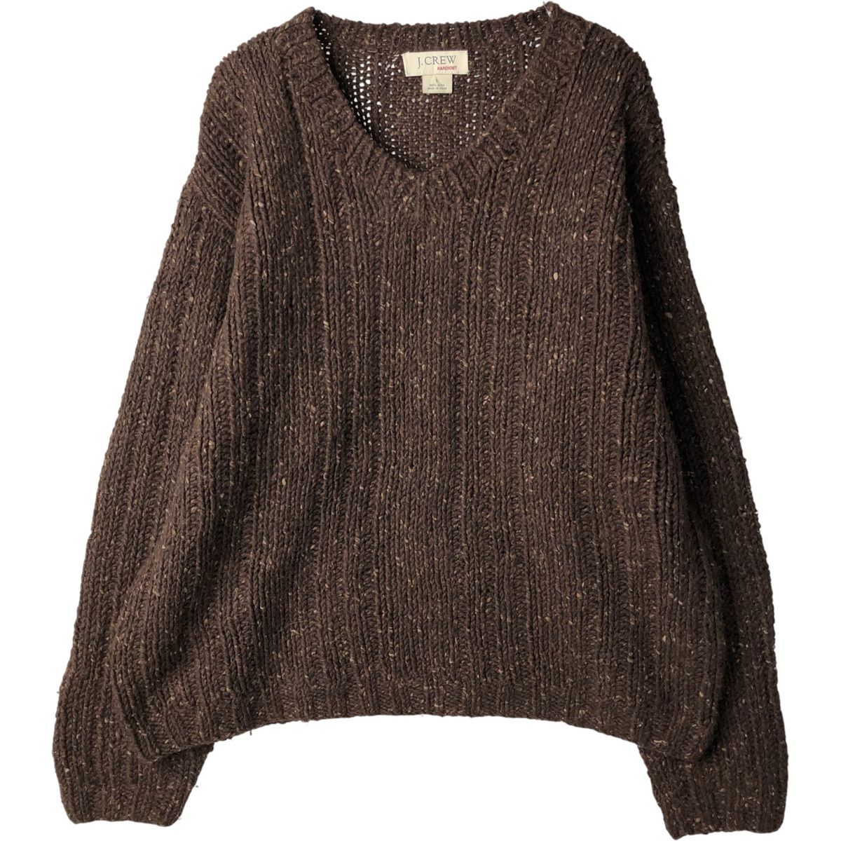 古着 90年代 ジェイクルー J.Crew Vネック ウールニットセーター メンズL相当 ヴィンテージ eaa600919