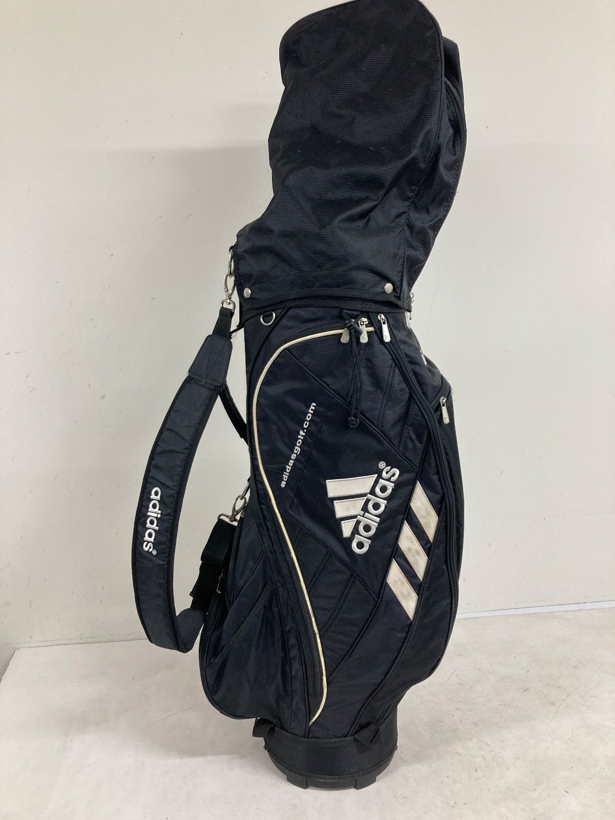 adidas アディダス キャディバッグ キャディーバッグ ゴルフバッグ ブラック 71114s