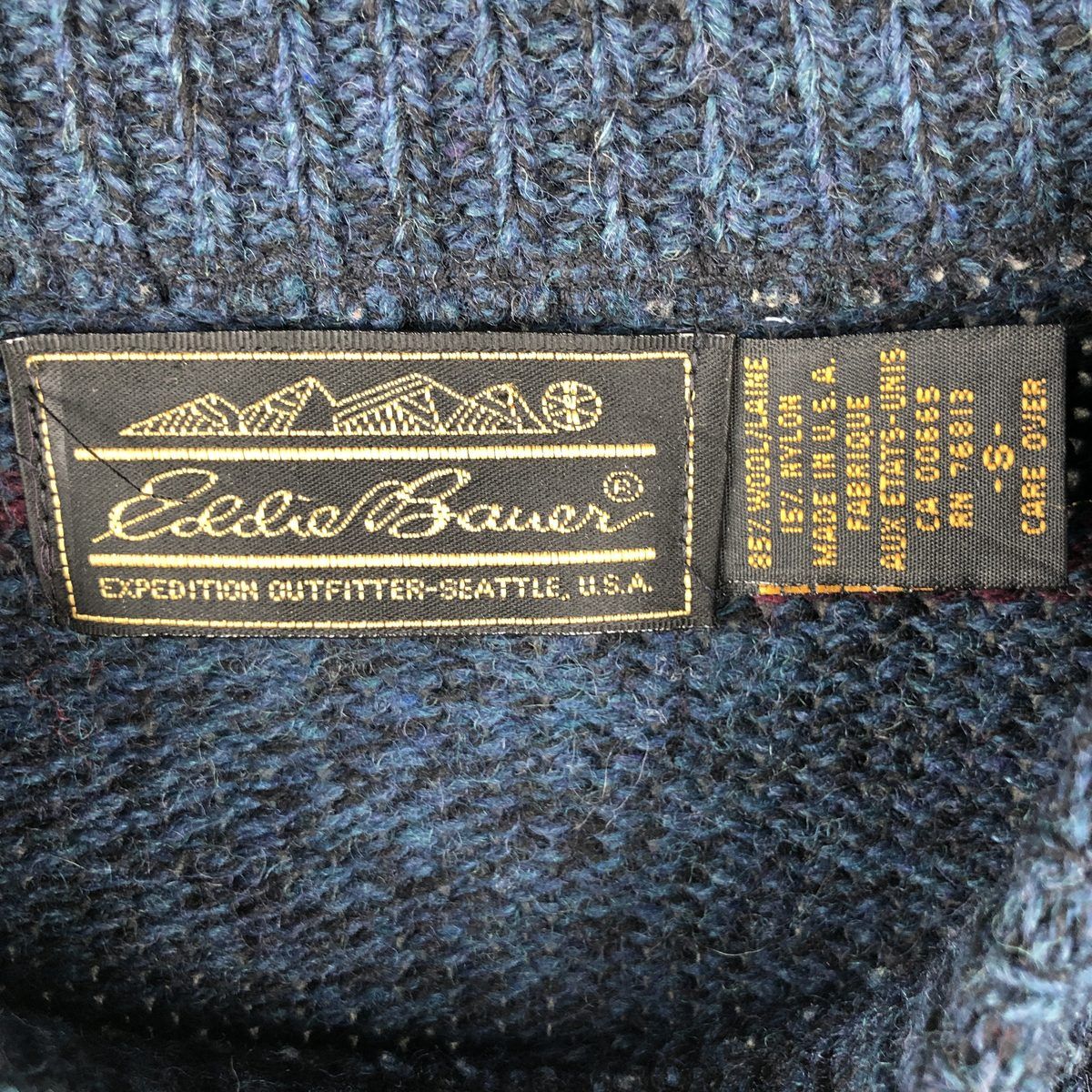 ウールニットセーター