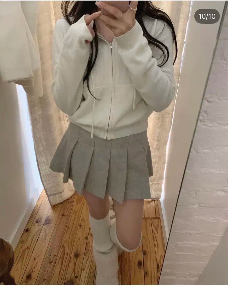 リズ ウィンド アンド ウィッシュ プリーツ スカート m