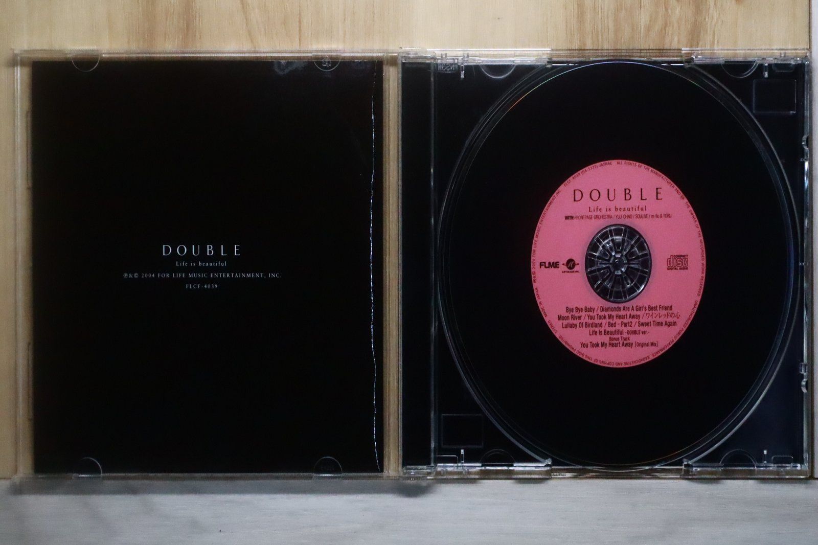 国内盤CD☆ダブル/DOUBLE□ Life is beautiful 【FLCF4039