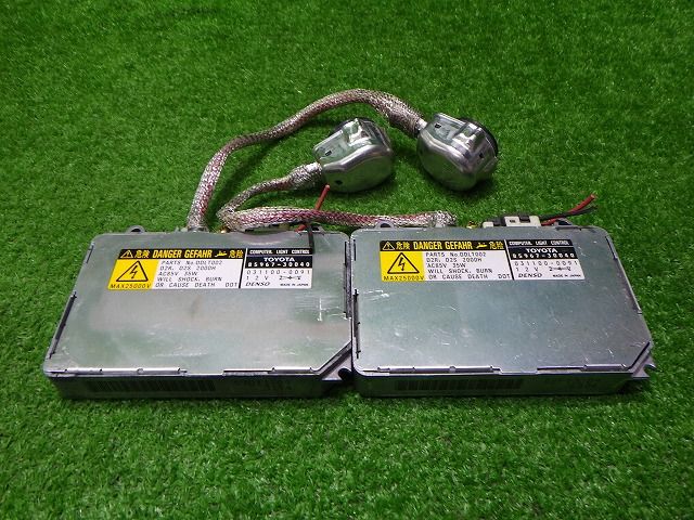 10 アルファード 純正 バラスト 左右 ANH MNH 10/15 前期 85967-30040