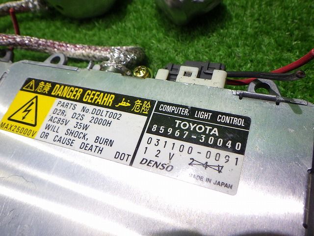 10 アルファード 純正 バラスト 左右 ANH MNH 10/15 前期 85967-30040