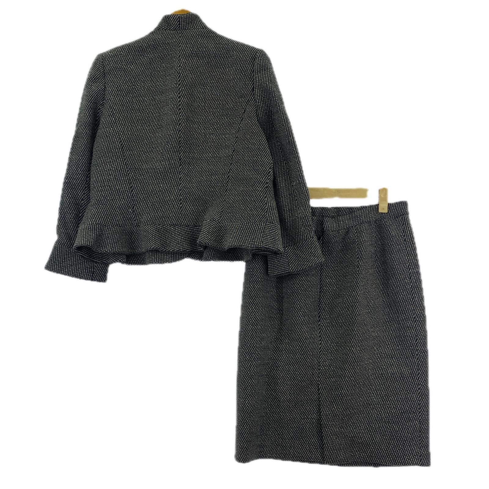 VELLA ベラ ジャケット スカートセットアップ スカート size上40号 下表記なし グレー系