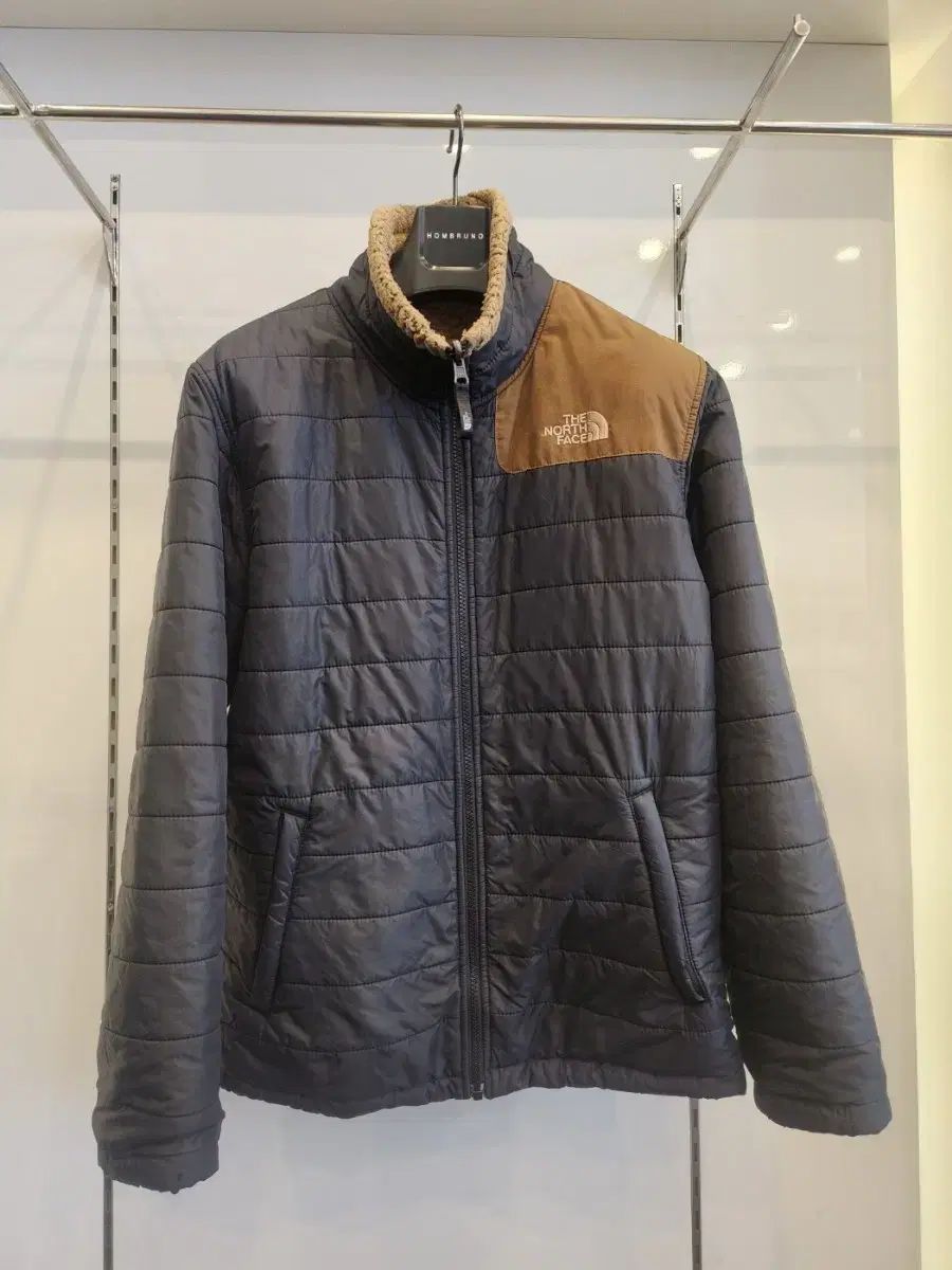THE NORTH FACE ザノースフェイス ブラウン ボア フリース ジップアップ