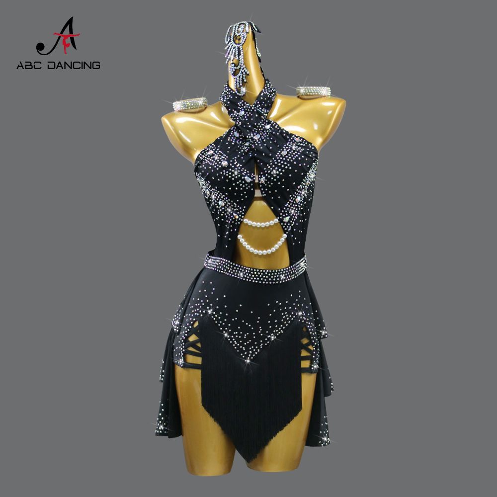 感 社交ダンス ドレス レディース 競技用 ステージ 舞台衣装 発表会 ダンスウェア ラテン サンバ ルンバ チャチャ ワルツ タンゴ モダンダンス パーティー 演出服 フラメンコ ベリーダンス フォーマルドレス P-114