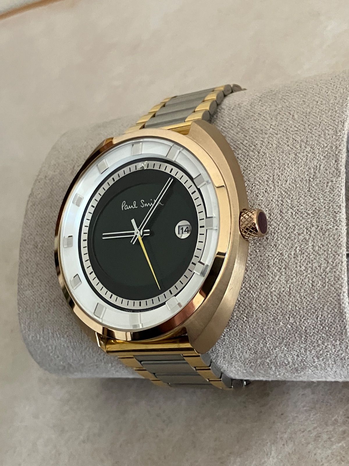 値下げ 稼働☆美品 PaulSmith ステアリング ソーラーテック メンズ 
