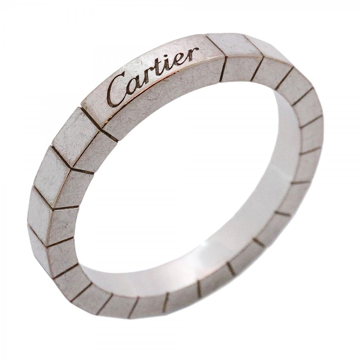 Cartier ラニエール ホワイトゴールド6.6g 希少サイズ59 金急高騰中 Cartier カルティエ 指輪 メンズ ラニエール リング 60号 実寸19.5号