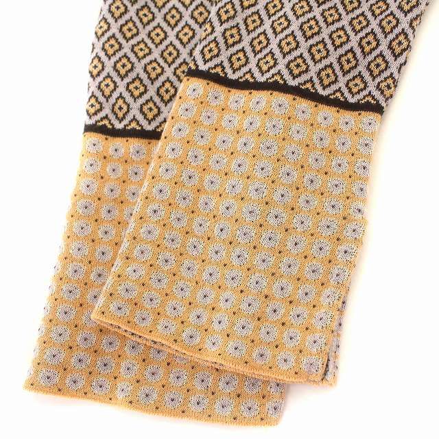 タン TAN カーディガン ニット ロング 長袖 F オレンジ 紫 パープル  