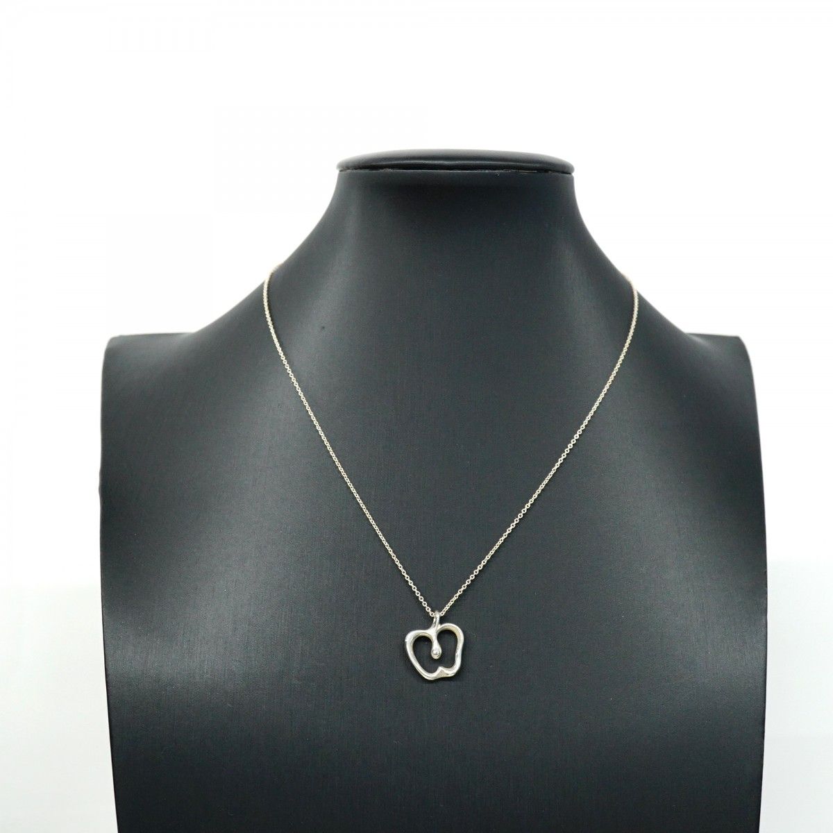 5jmb0957】ティファニー ネックレス アップル シルバー925【中古