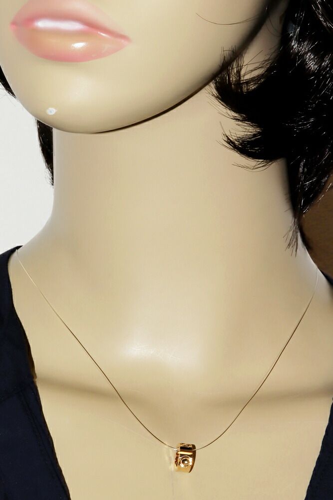 ルイヴィトン ペンダントトップ K 18 YG パンダンティフ アンプラント