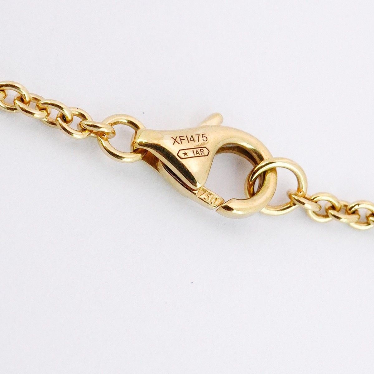 5jmb0971】カルティエ ネックレス ベビーラブ K18YG イエローゴールド