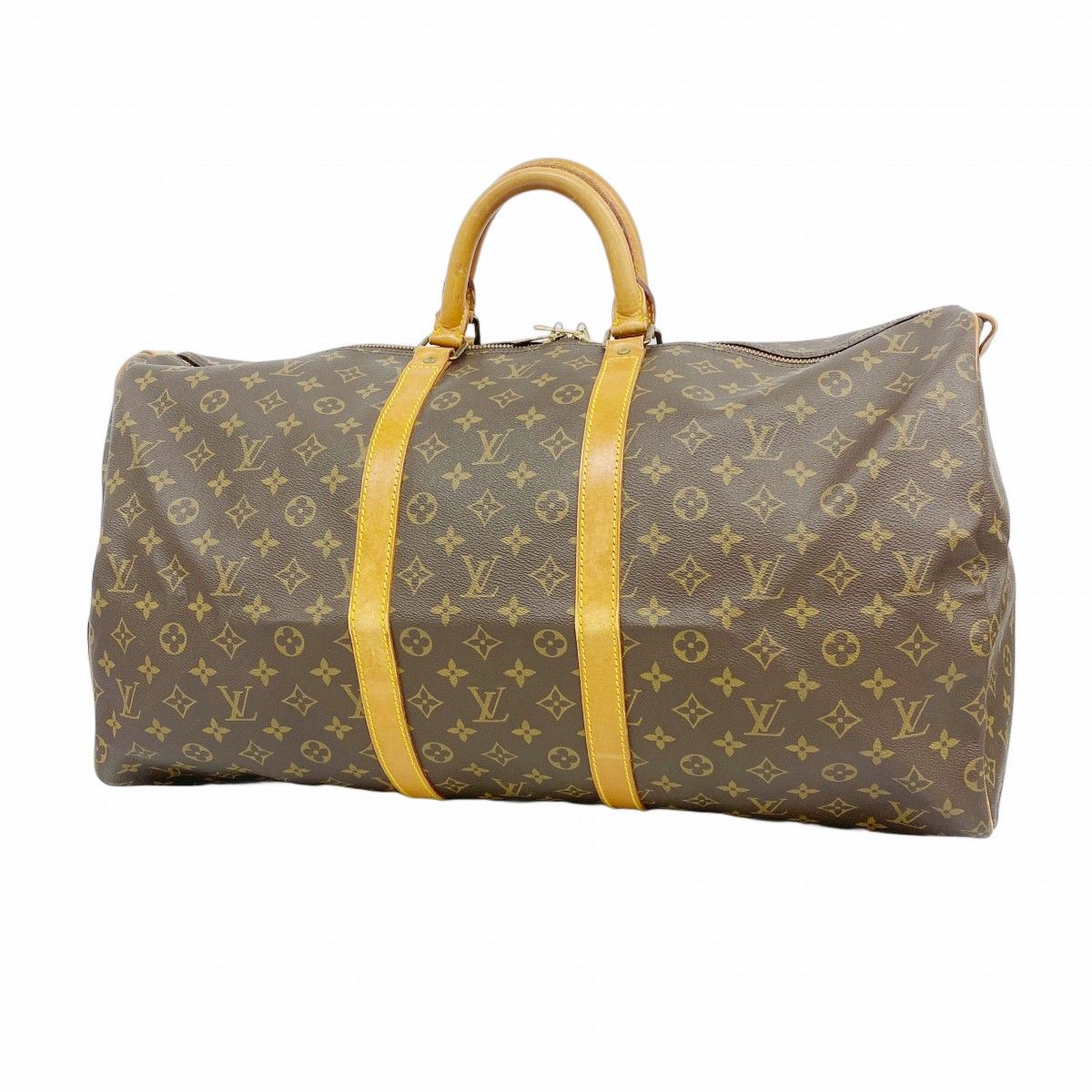 5oc1809 ルイヴィトン ボストンバッグ モノグラム キーポル55 M41424 ブラウン メンズ レディース ユニセックス