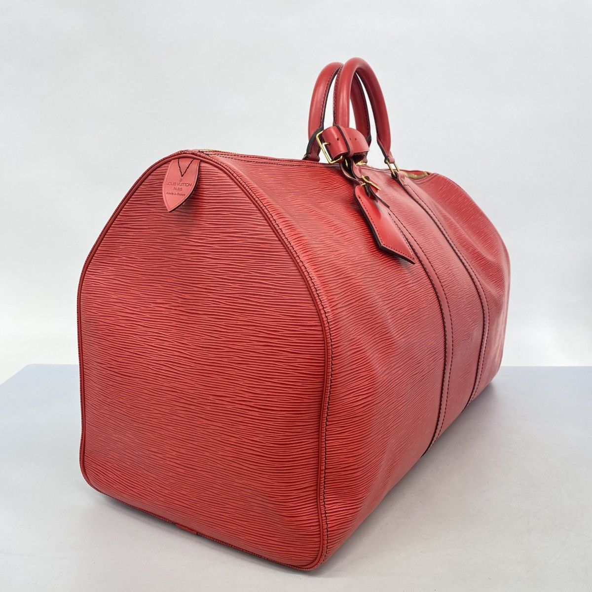 5oc1832 ルイヴィトン ボストンバッグ エピ キーポル55 M42957 カスティリアンレッド レディース