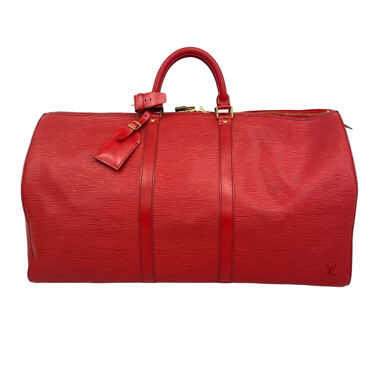 5oc1832 ルイヴィトン ボストンバッグ エピ キーポル55 M42957 カスティリアンレッド レディース