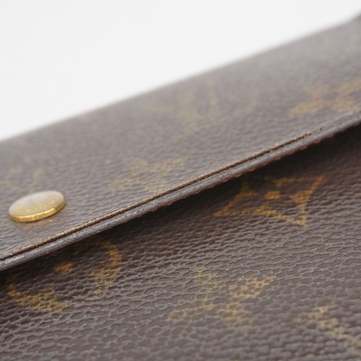 セール開催中！ 5oc1967 ルイヴィトン 三つ折り長財布 モノグラム ポルトトレゾールインターナショナル M61215 ブラウン メンズ レディース ユニセックス