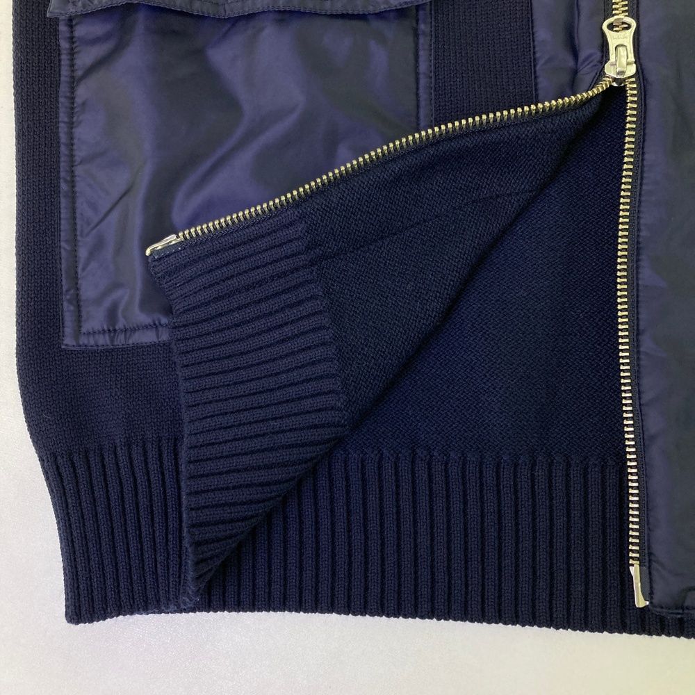 サイズ：4 JACK BUNNY ジャックバニー 切替ニットジップジャケット