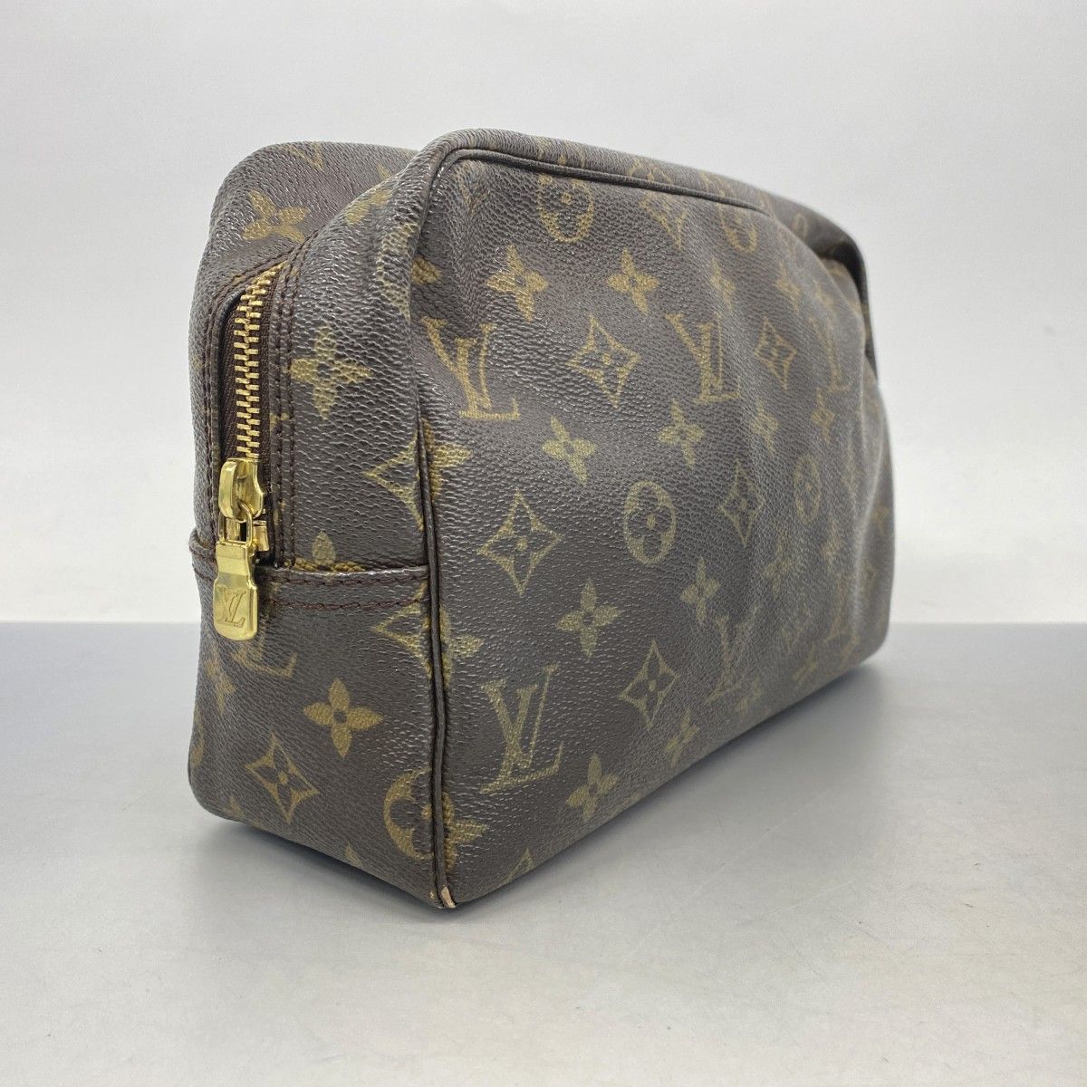 5oc1994 ルイヴィトン ポーチ モノグラム トゥルーストワレット28 M47522 ブラウン レディース