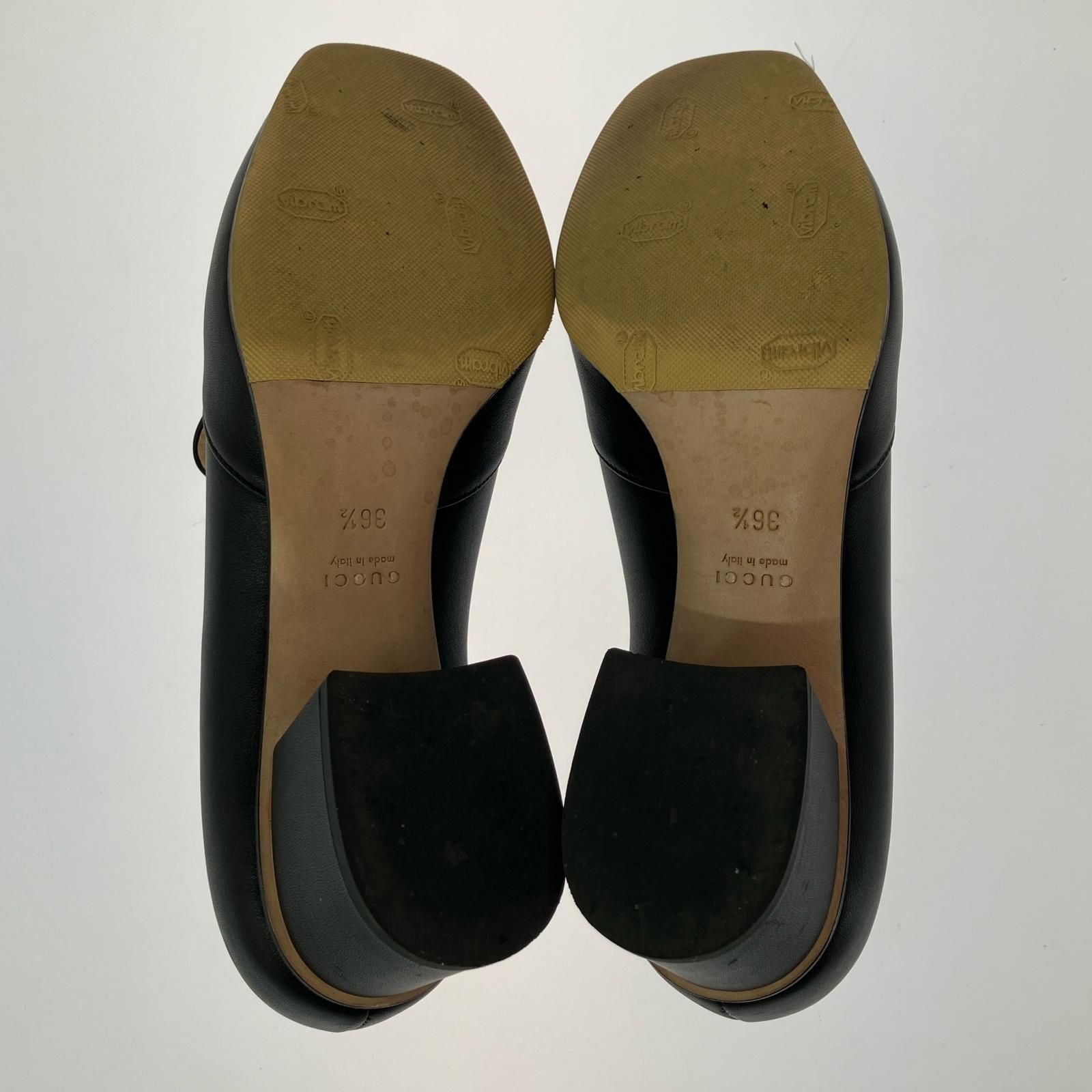 GUCCI グッチ 466701 ホースビット チャンキーヒールパンプス size36 1