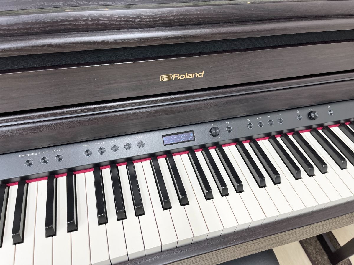 7/31迄最終値下げ中　Roland HP704電子ピアノ ダークローズウッド bbmusic_eprolandhp704drs