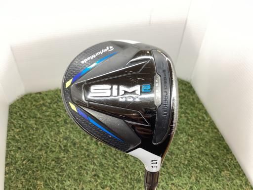 【中古】 テーラーメイド SIM2 MAX 5W フェアウェイウッド FW Diamana TB 60 (フレックスS) メンズ 男性用 右利き 右用 Cランク ゴルフクラブ