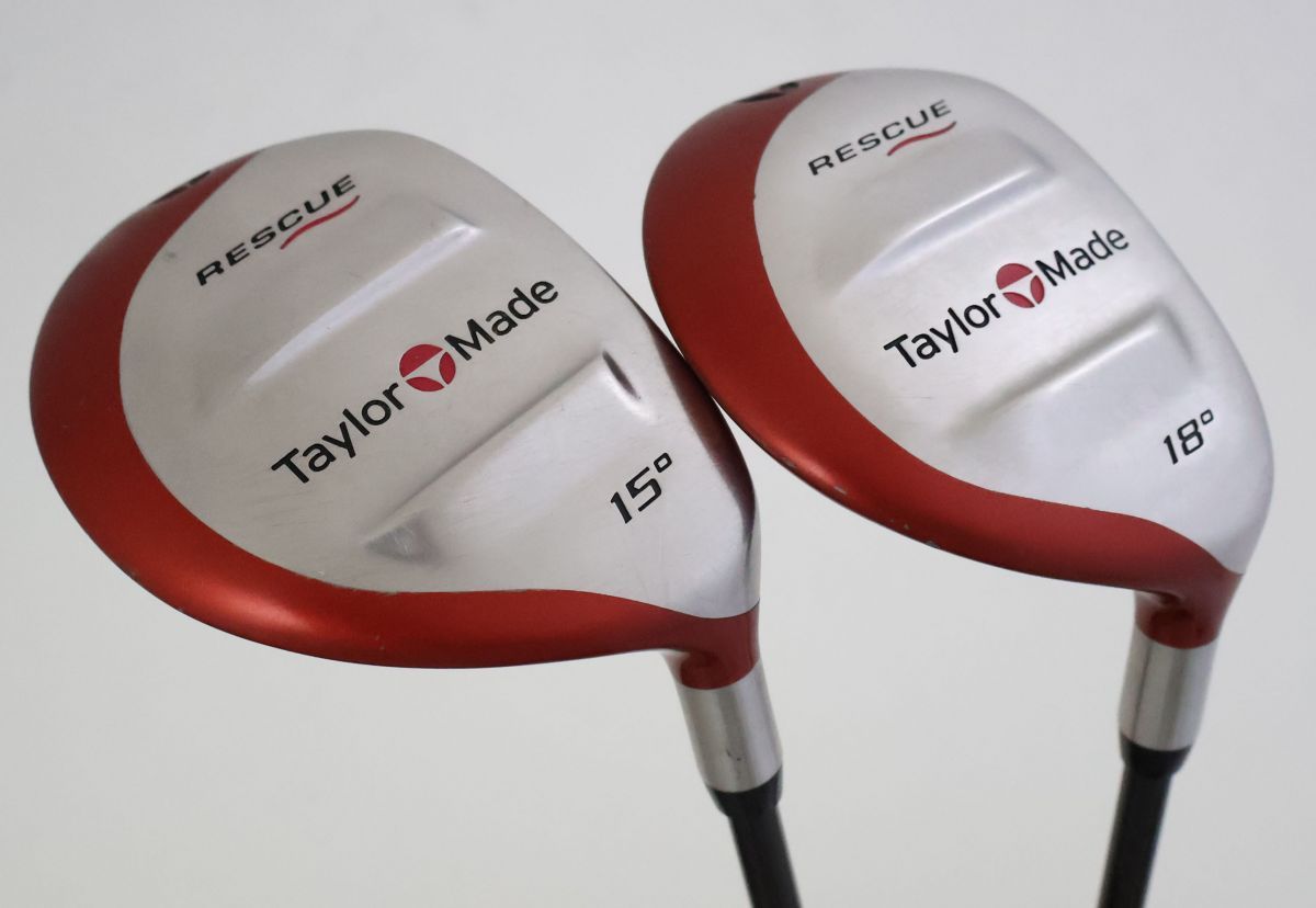 3W＆5W 2本セット テーラーメイド ファイヤーソール レスキュー ユーティリティ FTGカーボン R 82719