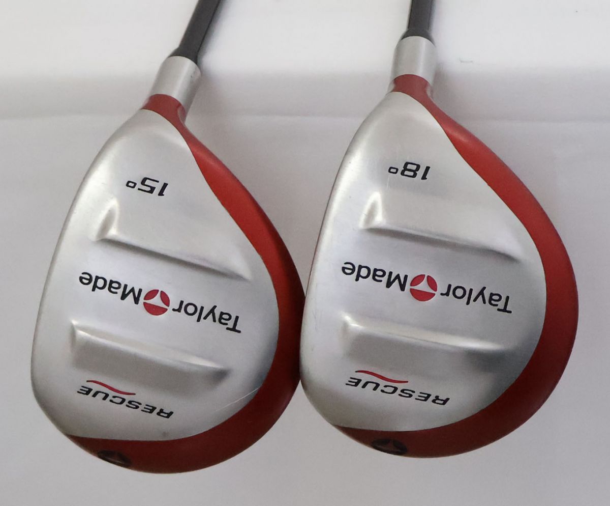 3 W＆5 W 2本セット テーラーメイド ファイヤーソール レスキュー ユーティリティ FTGカーボン R 82719