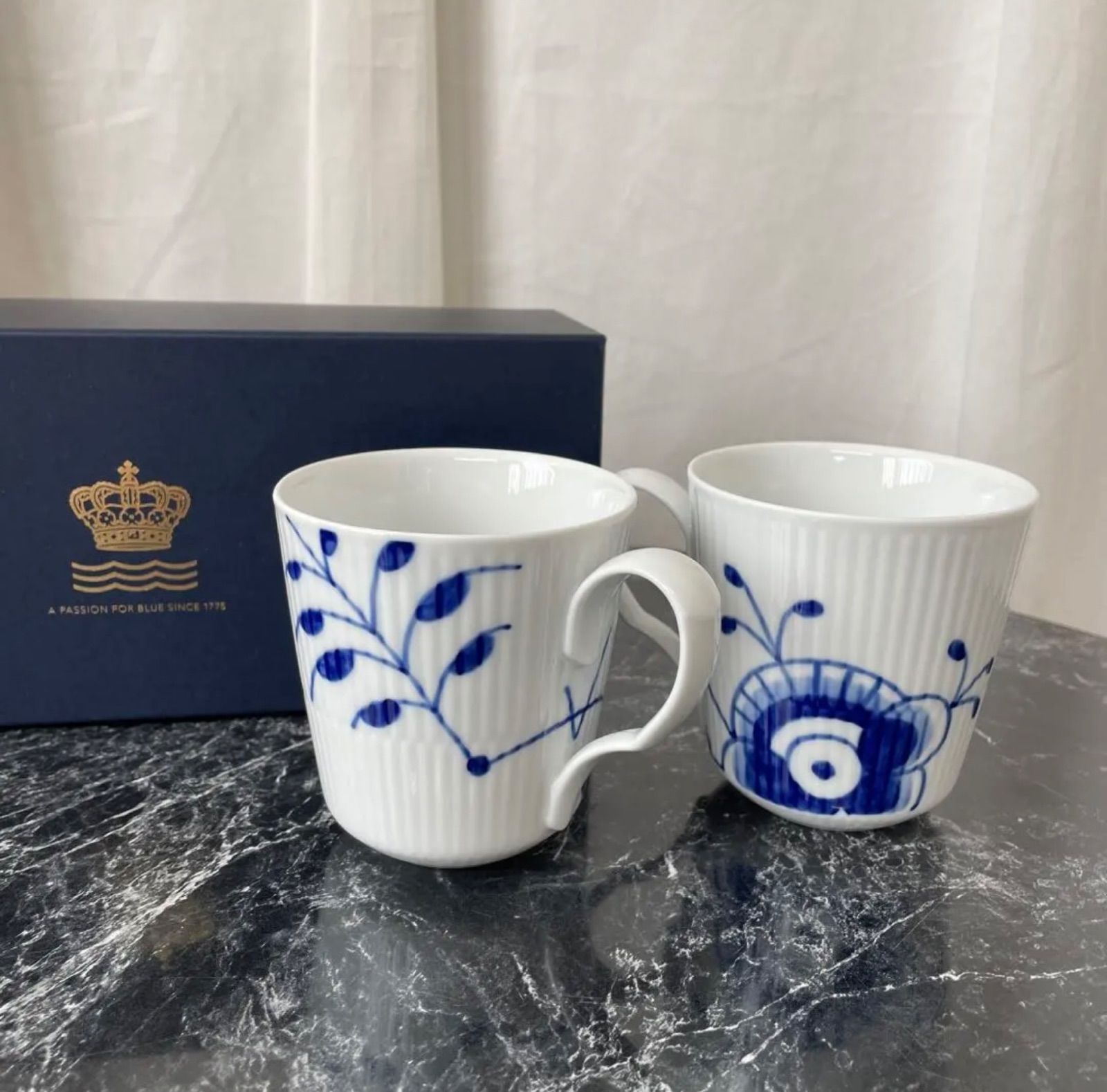 ロイヤルコペンハーゲン ブルー フルーテッド メガ ペアマグカップ WWW_OPDRERGINERDOGAN_COM