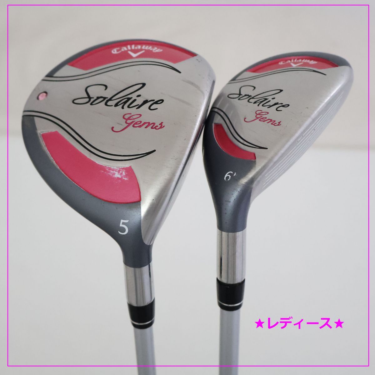 ☆Callaway Solaire☆レディースセット ゴルフクラブ/1275 楽天市場】キャロウェイ レディース クラブセット Solaire ソレイル