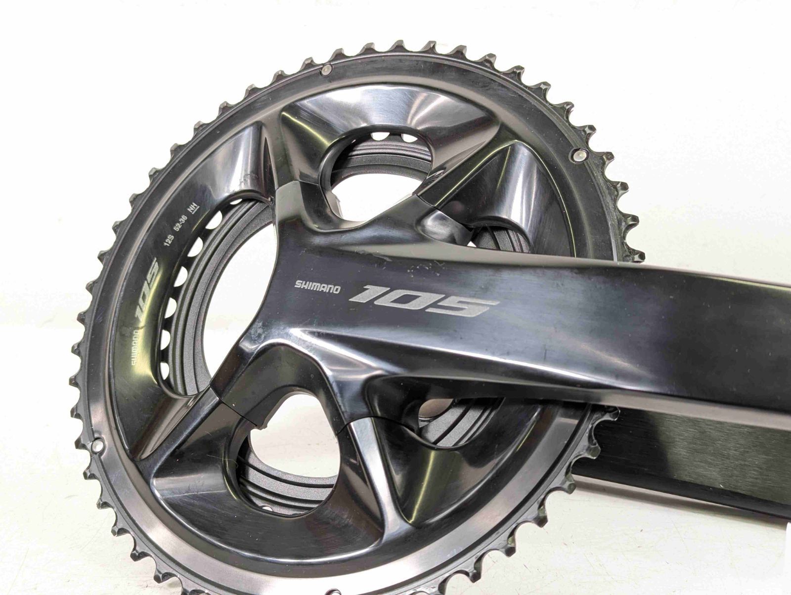 良品】Shimano シマノ 105 FC R7100 52-36t 170mm 12s クランク