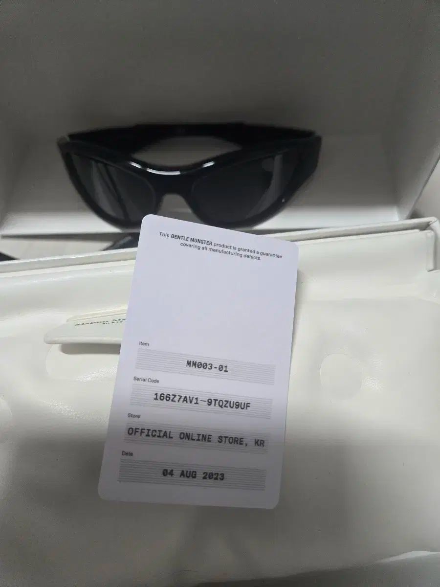  メゾン - ジェントル コラボ MM 003-1 サングラス 小物