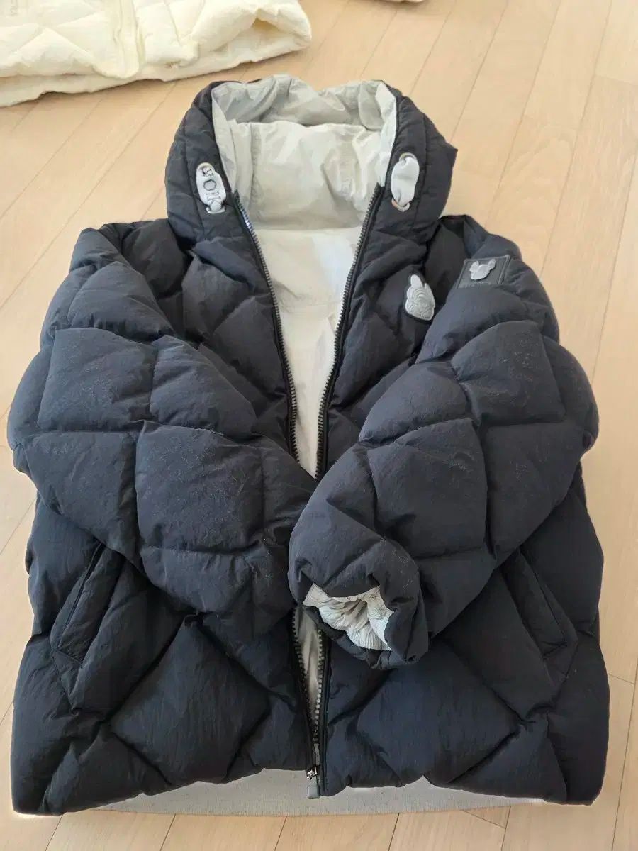 ライフワーク キッズ ダウン ジャケット アウター リバーシブル L サイズ