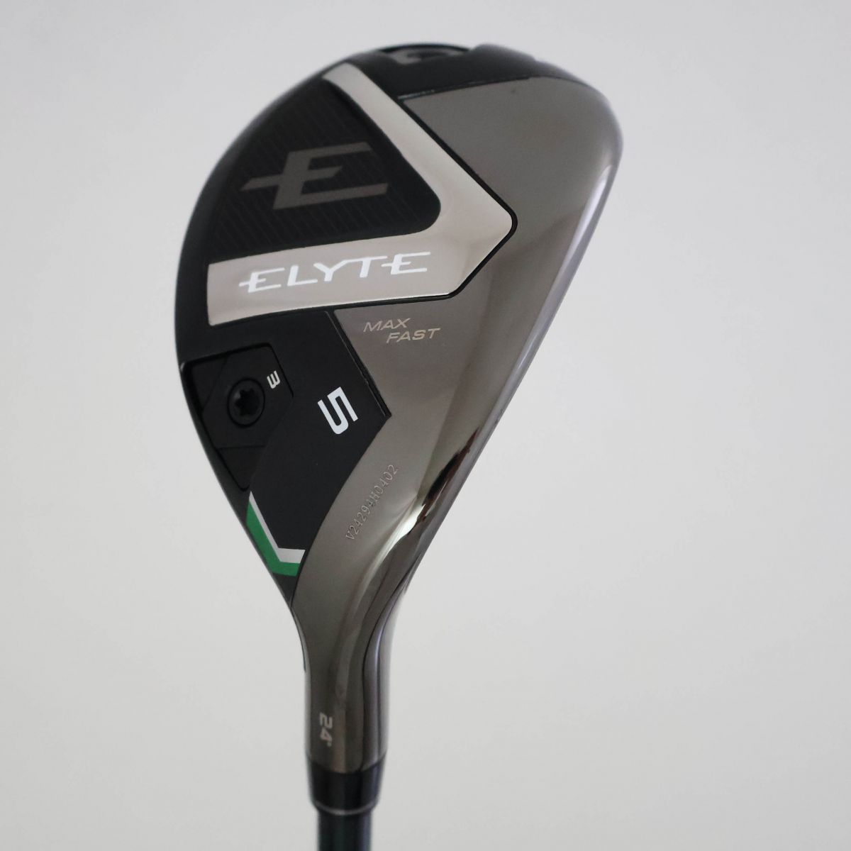キャロウェイ ELYTE MAX FAST エリートマックスファストユーティリティ 5H 24°LIN-Q GREEN 40 for Callawayカーボン R 83224