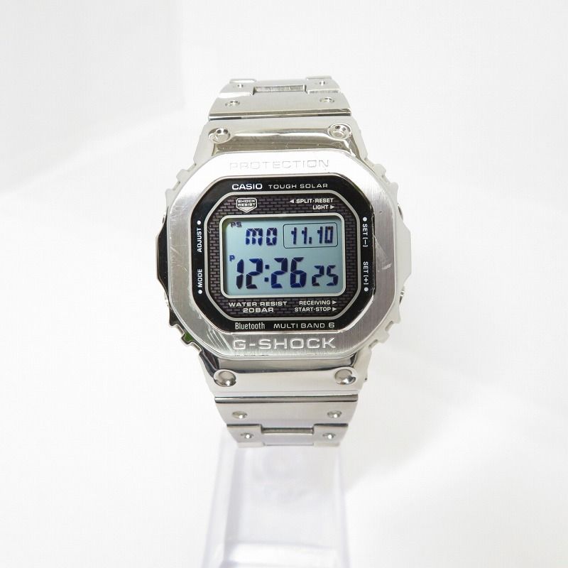 瀬戸大橋店 G-SHOCK ジーショック 腕時計 デジタルソーラー GMW-B5000D-1JF シルバー 131