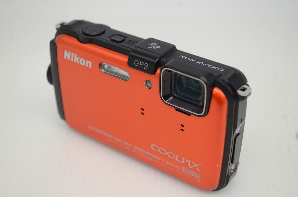 Nikon ニコン COOLPIX AW100 コンパクトデジタルカメラ サンシャインオレンジ 元 251024e