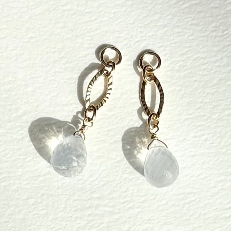 アイスクォーツのチャーム【14kgf】 - メルカリ