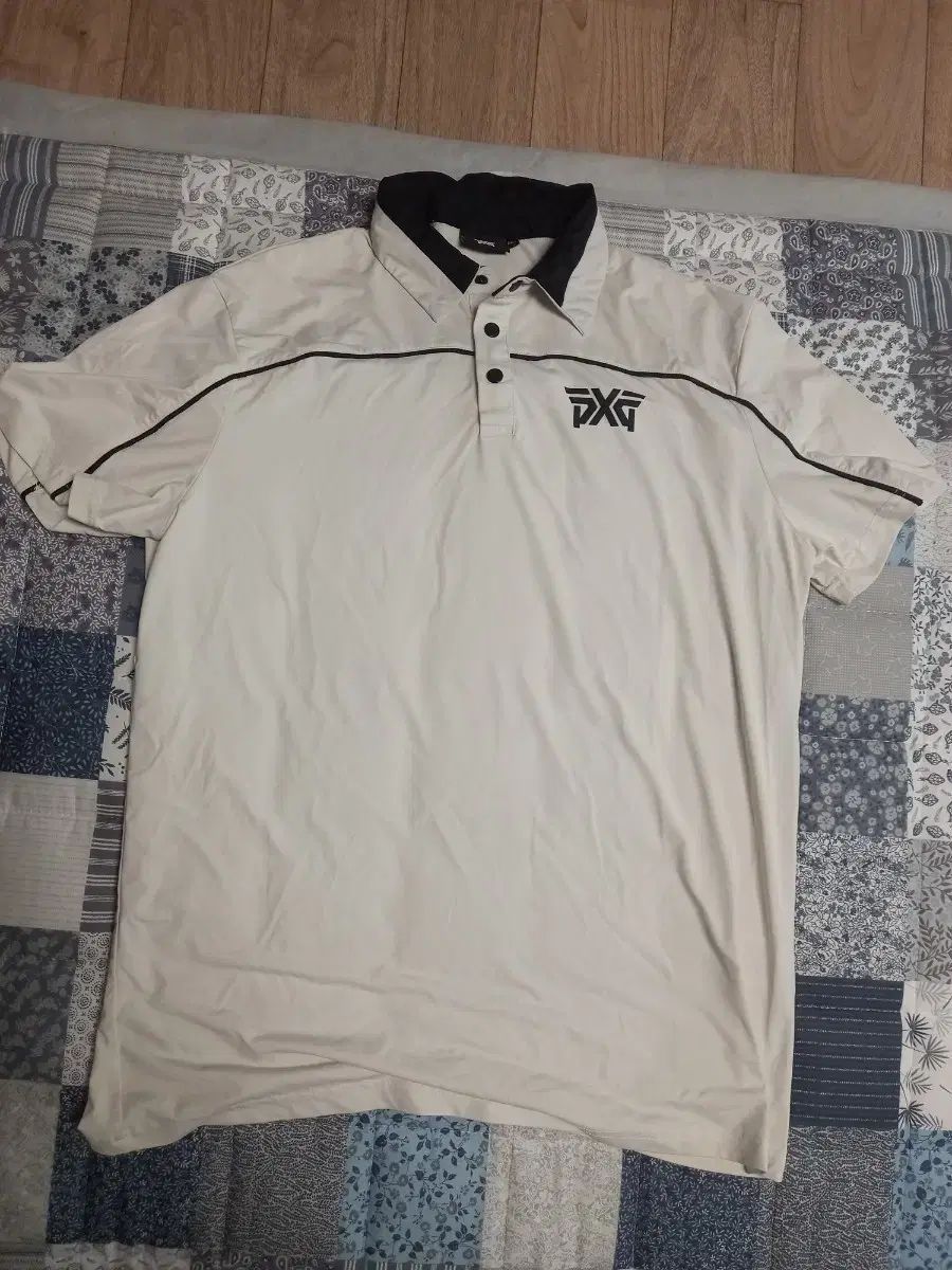 PXG ゴルフ 半袖 ポロTシャツ アイボリー 105