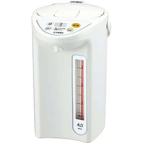 TIGER タイガー マイコン電動ポット 4 L PDR G 401 W ホワイト